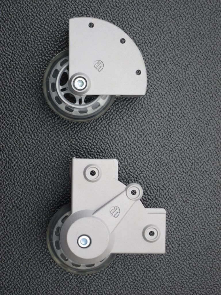 recessed corner wheel