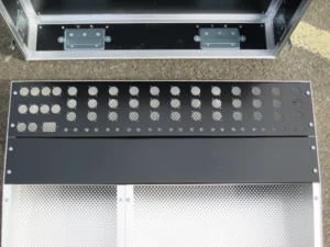 Punched panels fabrication example
