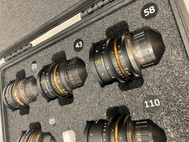 Iron glass lens case